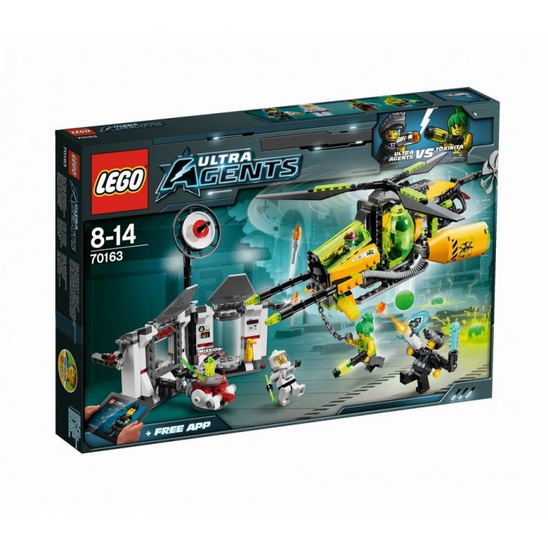 LEGO Ultra Agents Токсична переплавка Токсикіти (70163)