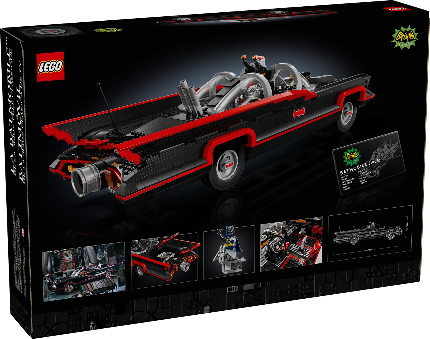LEGO Batman Бетмобіль із класичного серіалу «Бетмен» (76328)
