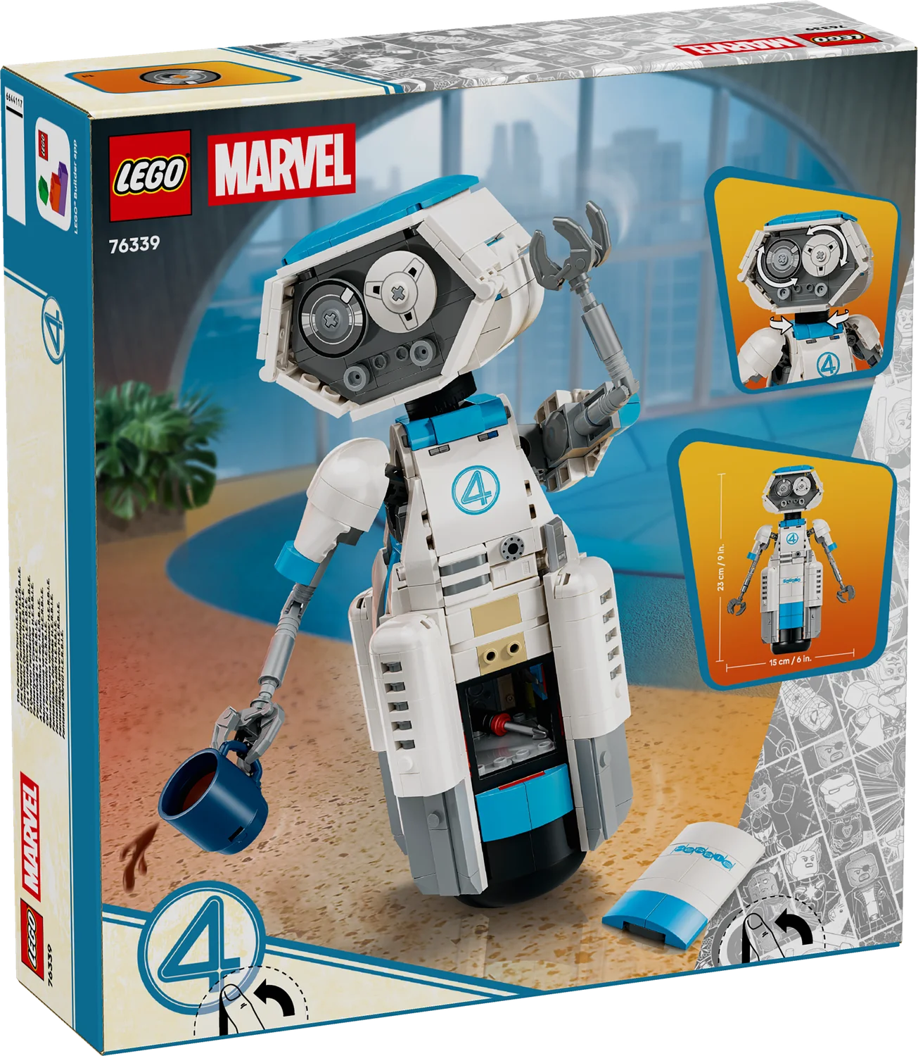LEGO Marvel Фантастична четвірка H.E.R.B.I.E. (76339)