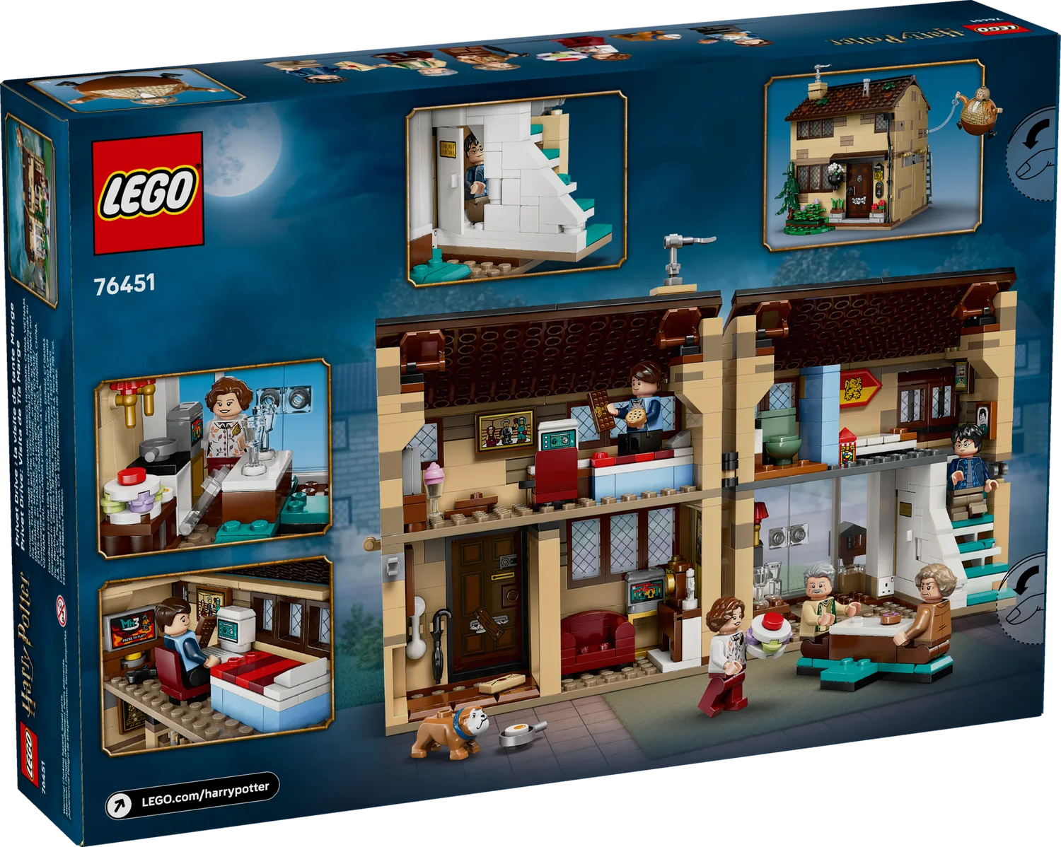 LEGO Harry Potter Привіт-драйв: візит тітки Мардж (76451)