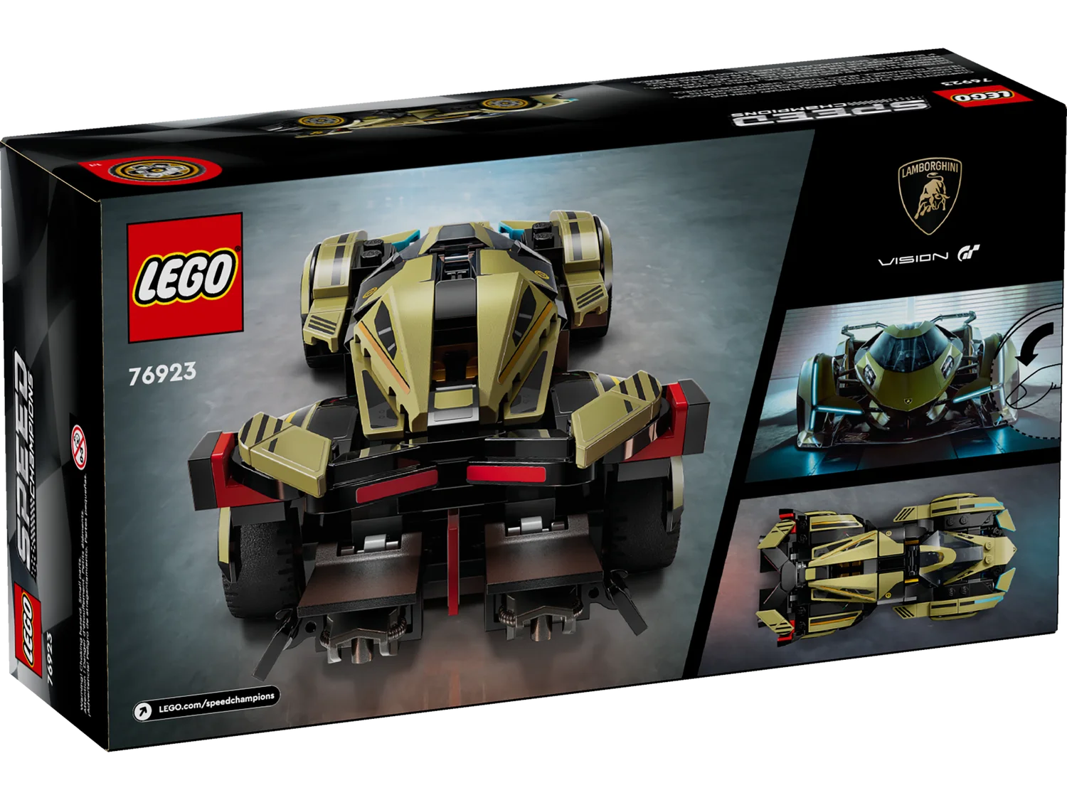 LEGO Speed Champions Суперкар Lamborghini Lambo V12 Vision GT (76923)