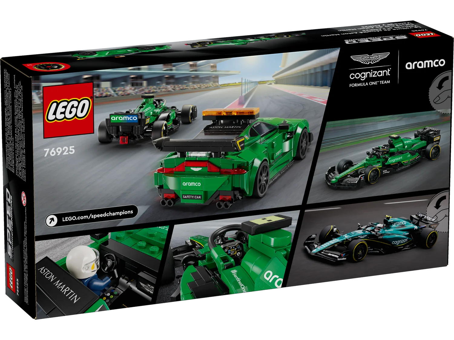 LEGO Speed Champions Сейфти-кар Aston Martin и AMR23 (76925)