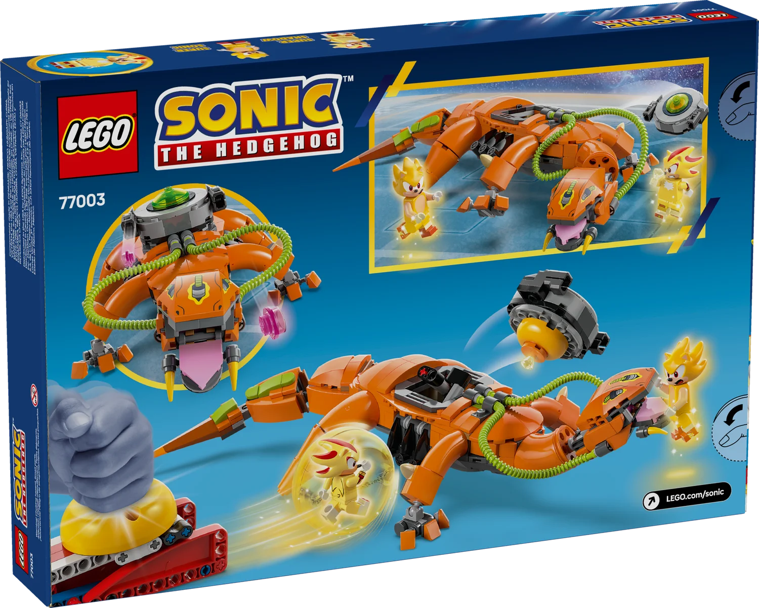 LEGO Sonic the Hedgehog Super Shadow vs. Biolizard (77003)