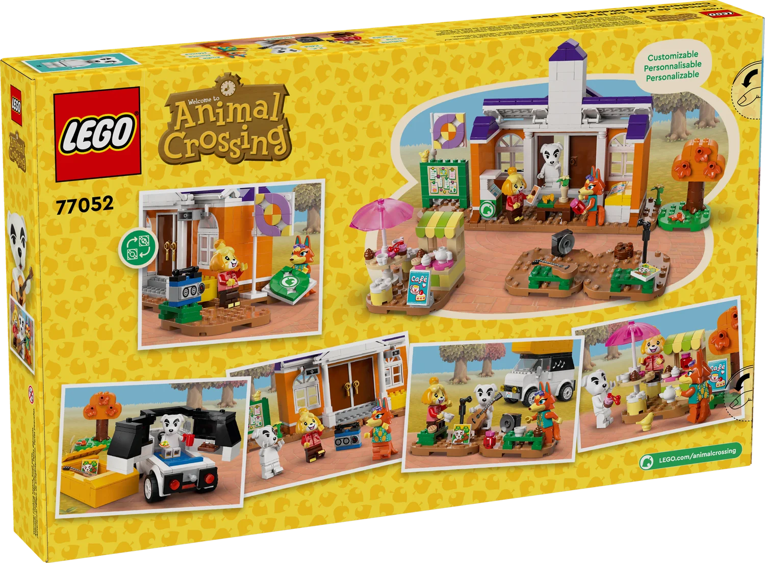 LEGO Animal Crossing Концерт К.К. на площі (77052)