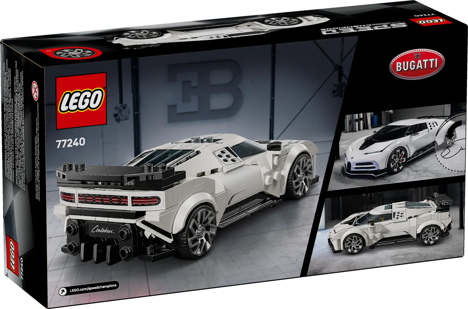 LEGO Speed Champions Спортивный гиперкар Bugatti Centodieci (77240)
