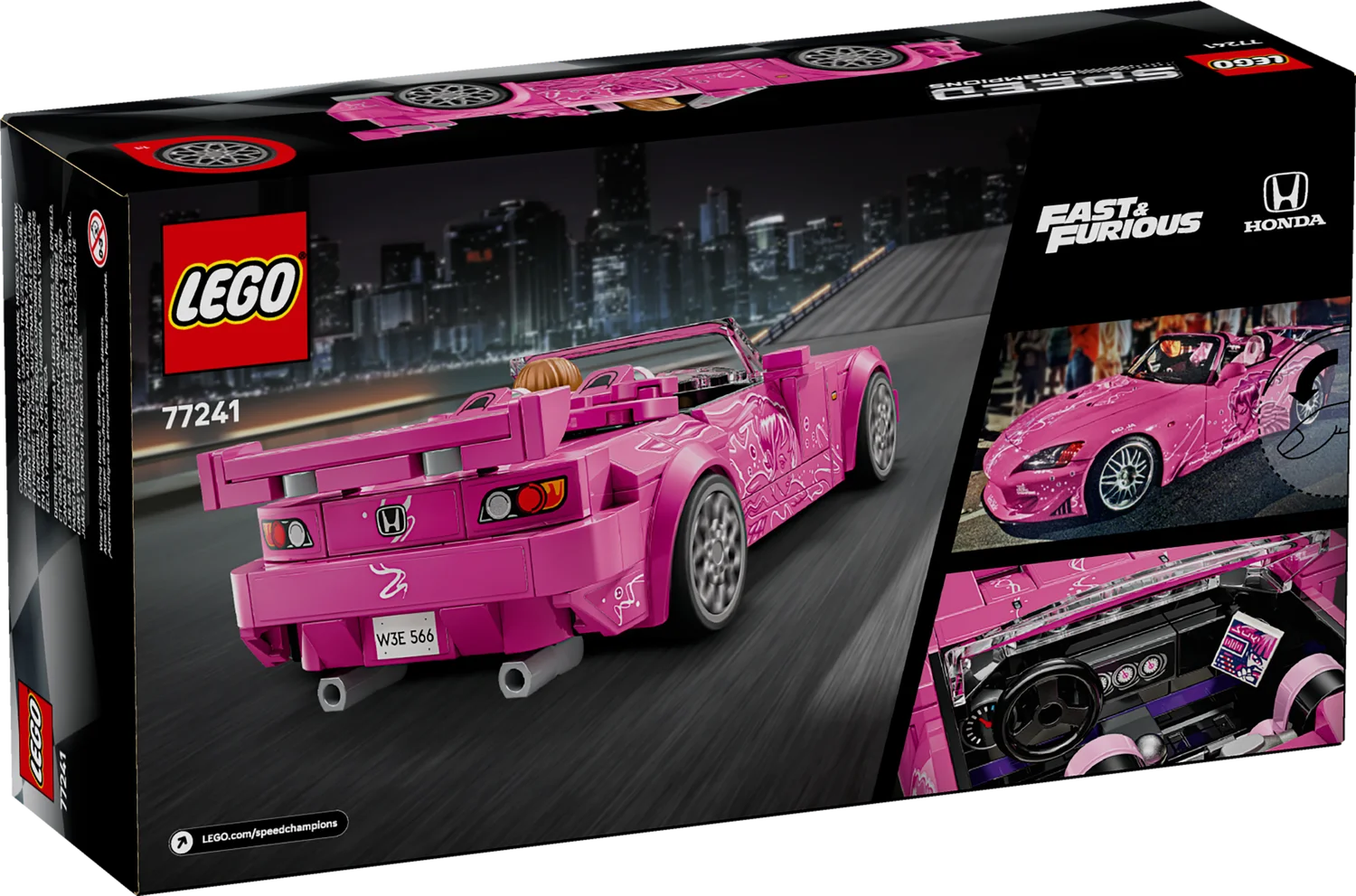 LEGO Speed Champions «Двойной форсаж» Honda S2000 (77241)