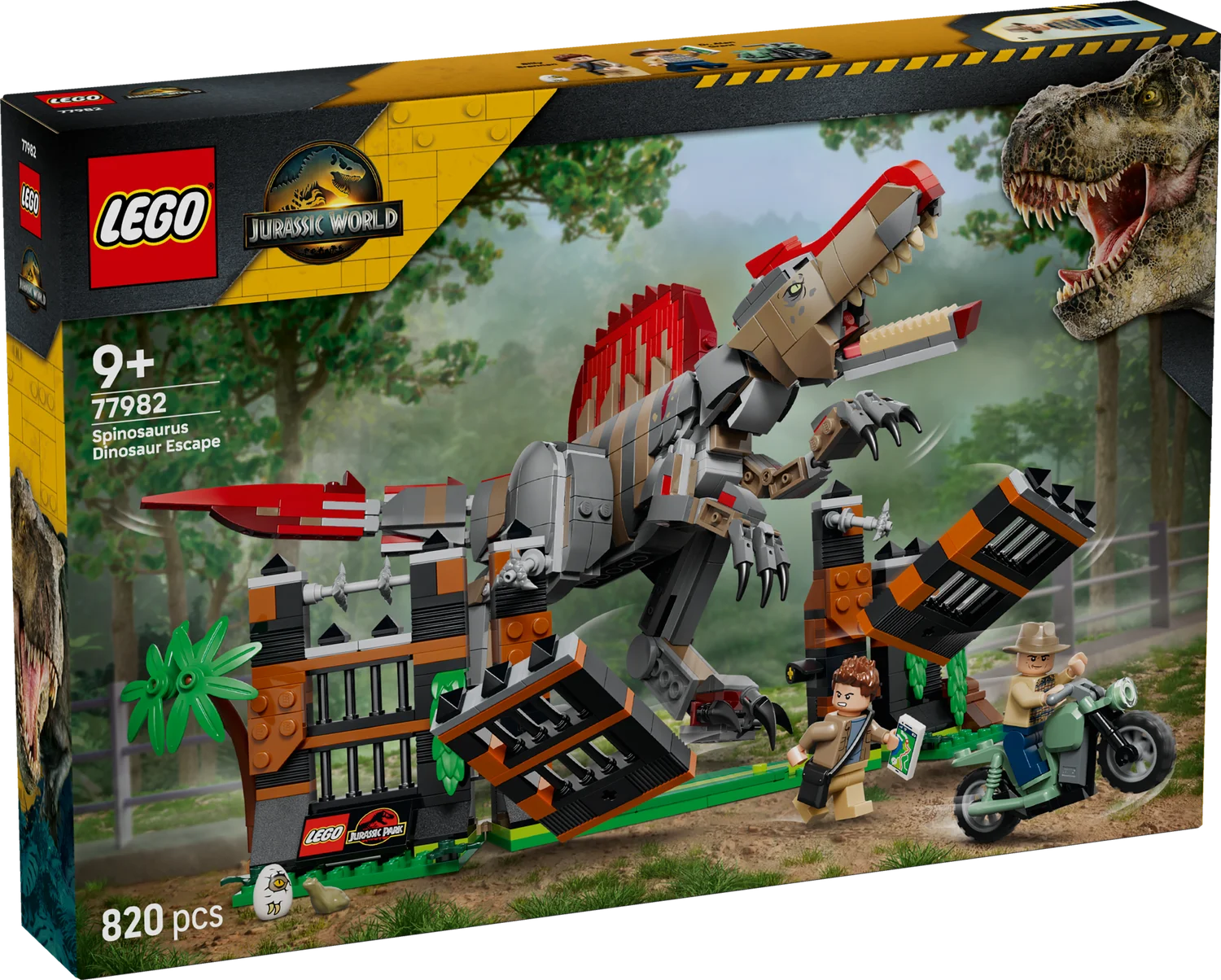 LEGO Jurassic World Втеча спинозавра (77982)