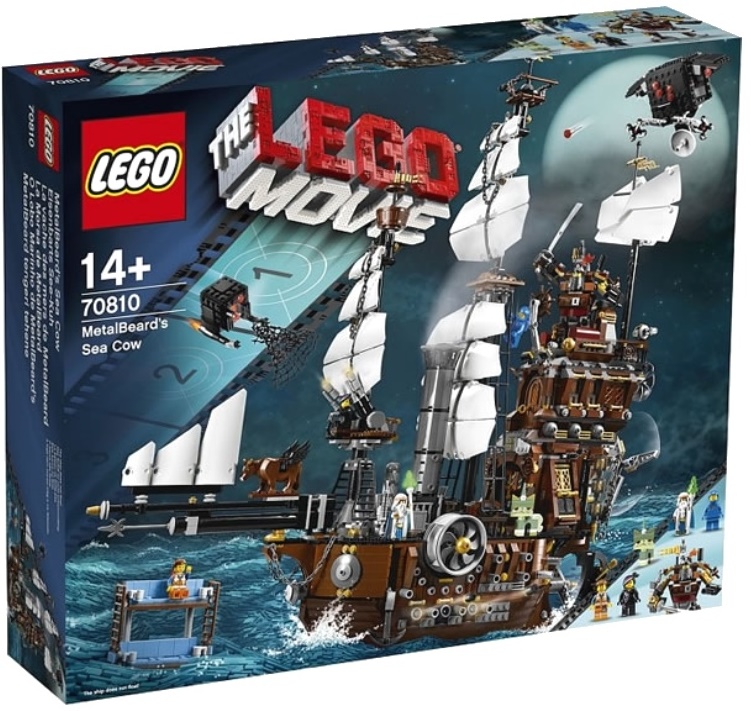 LEGO Movie Корабель Сталевої Бороди (70810)