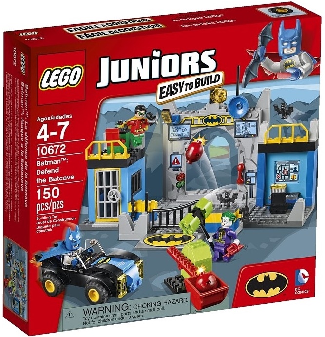 LEGO Juniors Лігво Бетмена (10672)