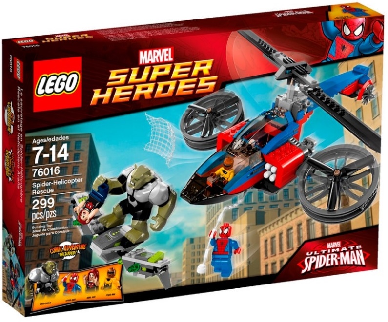 LEGO Super Heroes Рятувальний гелікоптер Людини-павука (76016)