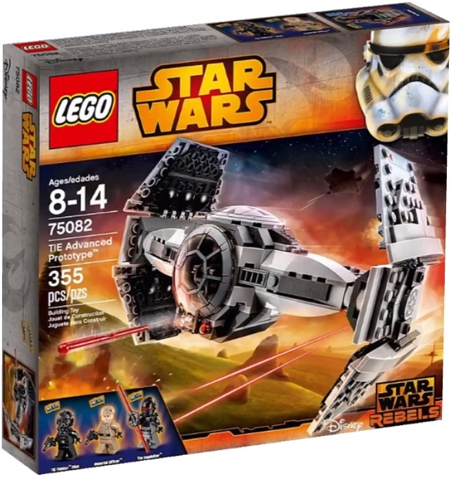 LEGO Star Wars Покращений Прототип TIE Винищувача (75082)