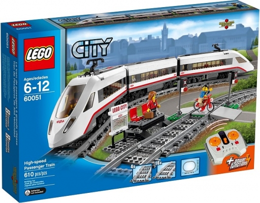 LEGO City Швидкісний пасажирський поїзд (60051)
