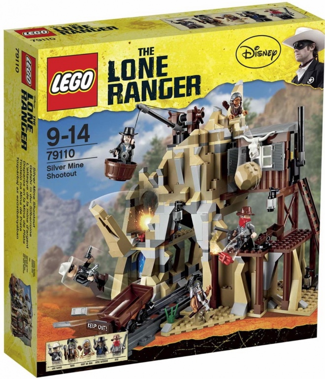 LEGO The Lone Ranger Перестрілка біля срібного рудника (79110)