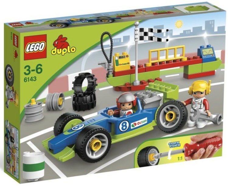 LEGO Duplo Команда гонщиків (6143)