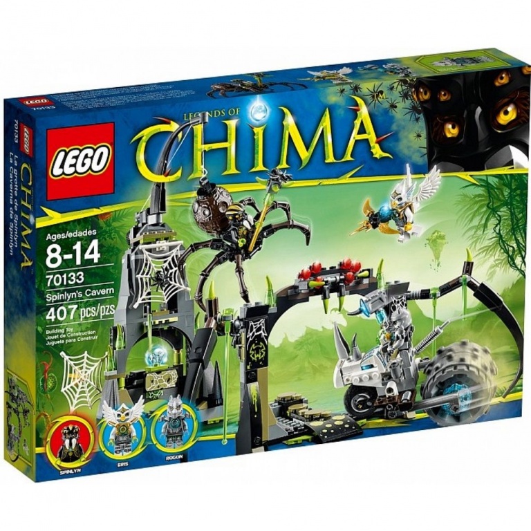 LEGO Legends of Chima Печера павучихи Спінлін (70133)