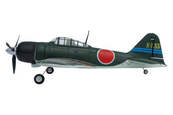 Модель самолета FMS Mini Mitsubishi A6M Zero A6M3 New V2 Фотография 4