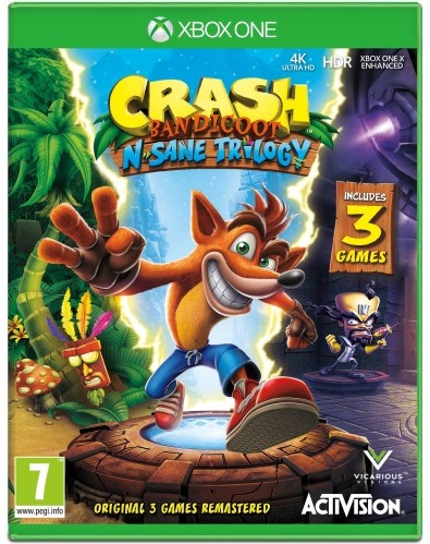 Crash Bandicoot N. Sane Trilogy (Xbox One) Фотография 0
