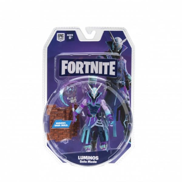 Коллекционная фигурка Jazwares Fortnite Solo Mode Luminos S4, 10 см Фотография 0