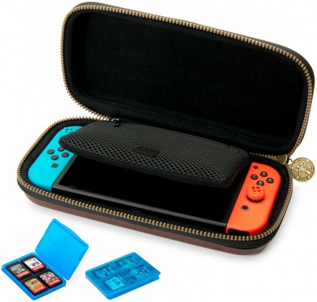 Чехол для Nintendo Switch Deluxe Traveler Case Zelda brown Фотография 4