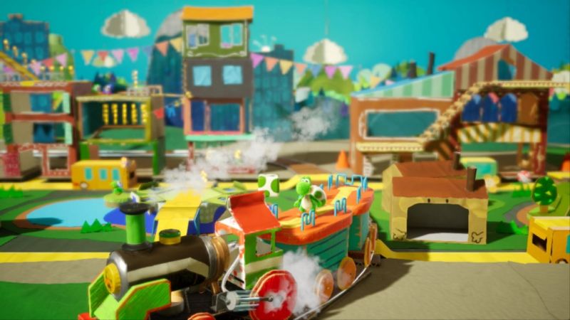 Yoshi's Crafted World (Nintendo Switch) Фотография 1