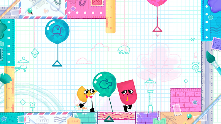 Snipperclips Plus - Cut it out, together! (Nintendo Switch) Фотография 2