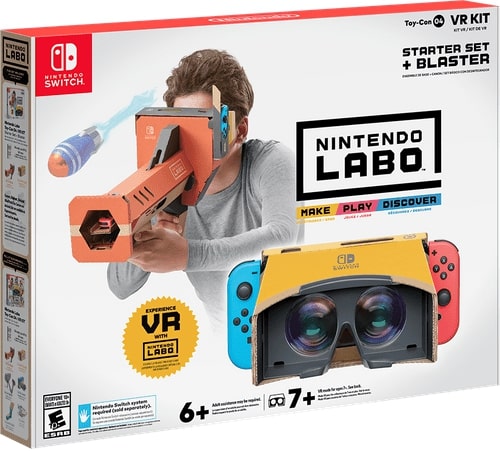 Nintendo Labo VR Kit Starter Set + Blaster (Nintendo Switch) Фотография 0