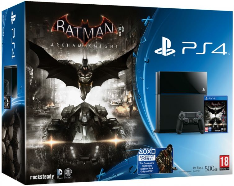 Sony PlayStation 4 + игра Batman: Arkham Knight Фотография 0