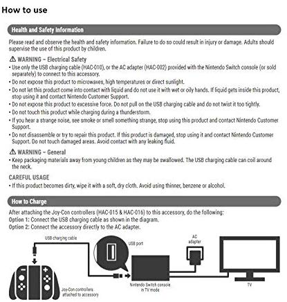 Подзаряжающий держатель Joy-Con Charging Grip Фотография 2
