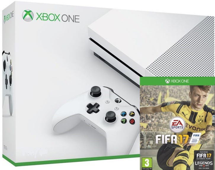 Xbox One S 2TB + FIFA 17 Фотография 0