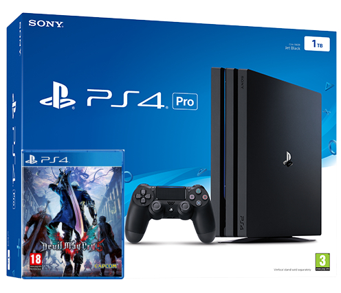 Sony Playstation 4 PRO 1TB + игра Devil May Cry 5 (PS4) Фотография 0