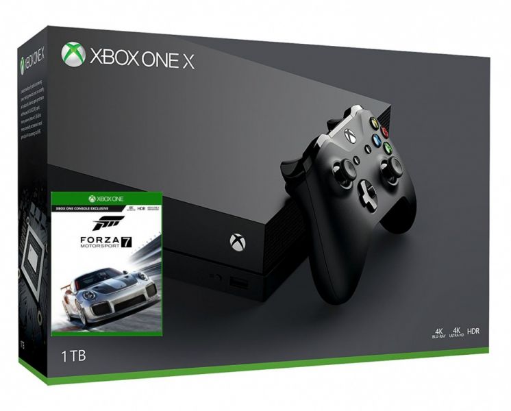 Xbox One X 1TB + игра Forza Motorsport 7 (Xbox one) Фотография 0