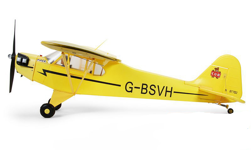 Модель самолета FMS Piper J-3 Cub Фотография 1