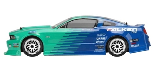 Автомобиль HPI E10 2013 Falken Tire Ford Mustang GT 1:10 дрифт 4WD электро 2.4ГГц (Blue RTR) Фотография 3