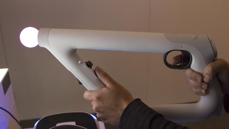 PS VR Aim Controller Фотография 3