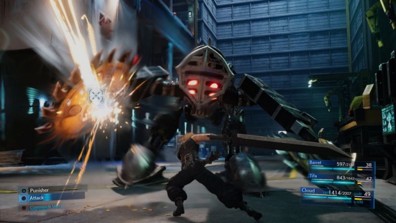 Final Fantasy VII Remake (PS4) Фотография 5