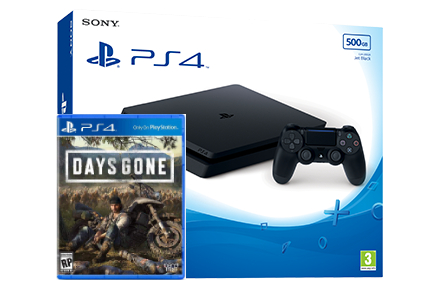 Sony Playstation 4 Slim + игра Days Gone (PS4) Фотография 0