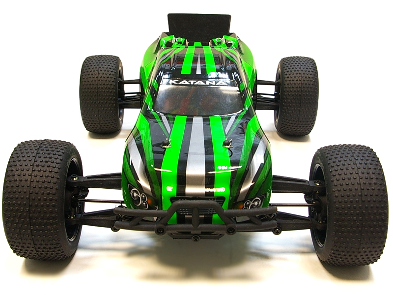 Трагги 1:10 Himoto Katana E10XTL Brushless (зеленый) Фотография 3