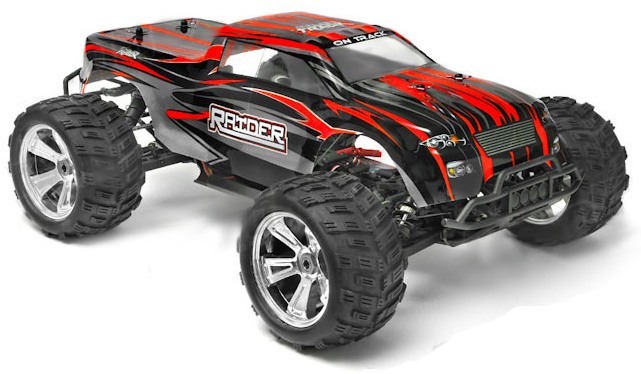 Монстр 1:8 Himoto Raider MegaE8MTL Brushless (красный) Фотография 6