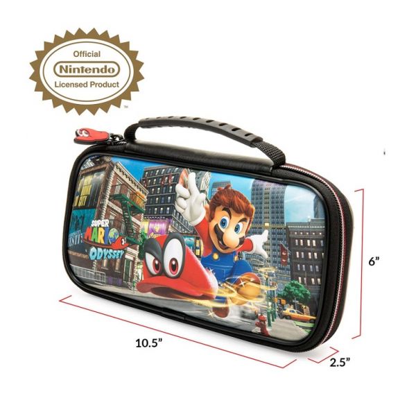 Чехол для Nintendo Switch Deluxe Traveler Case Mario Odyssey Фотография 3