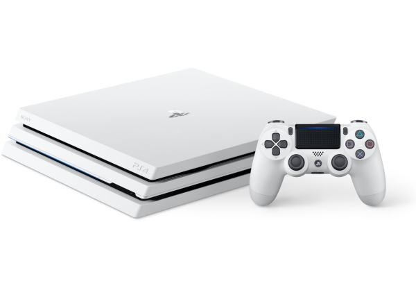 Sony Playstation 4 PRO 1TB White с двумя джойстиками + игра FIFA 18 (PS4) Фотография 4