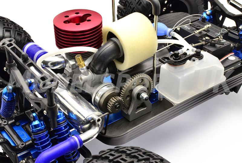 Thunder Tiger MTA-4 Sledge Hammer S50. Nitro PRO Monster Truck 1/8 558 мм 4WD 2.4GHz RTR Orange Фотография 3