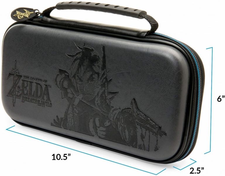 Чехол для Nintendo Switch Deluxe Traveler Case Zelda black Фотография 2