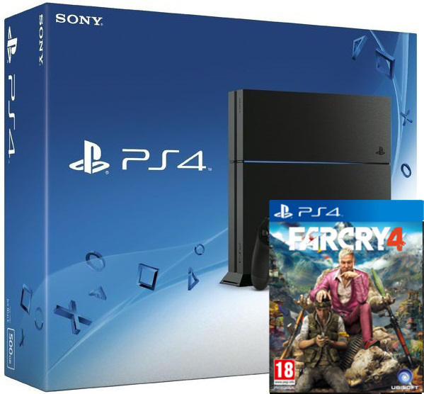 Sony Playstation 4 + игра Far Cry 4 (PS4) Фотография 0