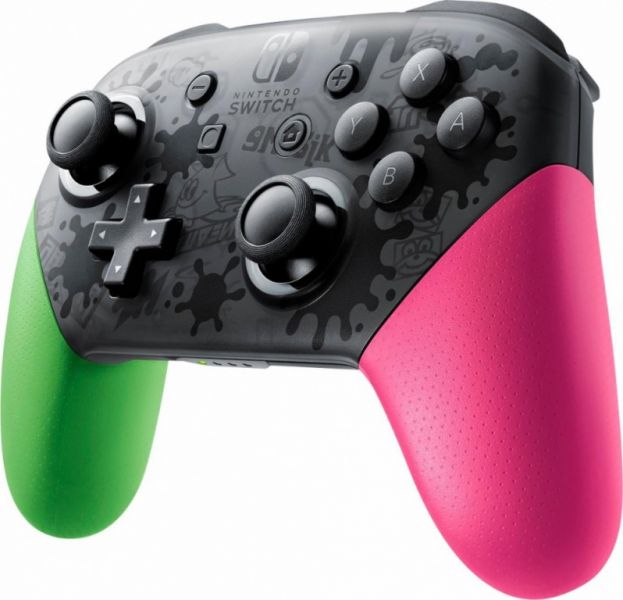 Контроллер Nintendo Switch Pro Controller Splatoon 2 Edition Фотография 1