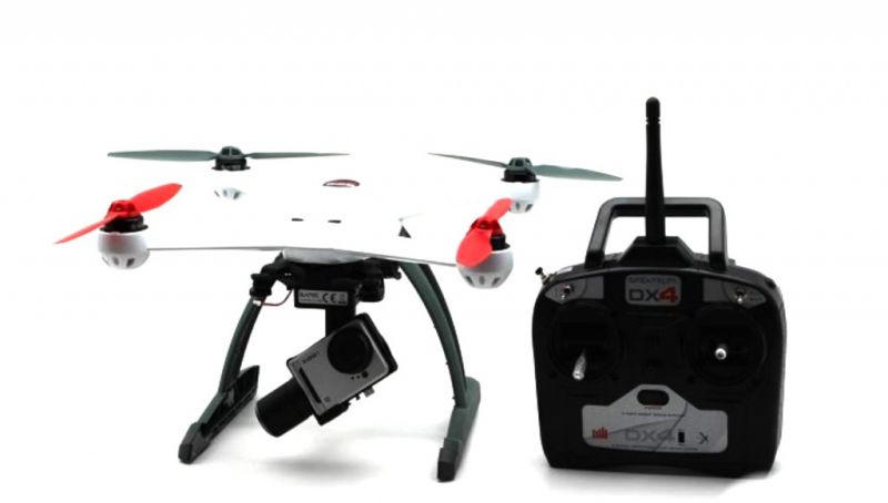 Квадрокоптер Blade 350 QX2 AP GPS Combo 2.4GHz 5.8GHz RTF c видеокамерой и подвесом	 Фотография 3