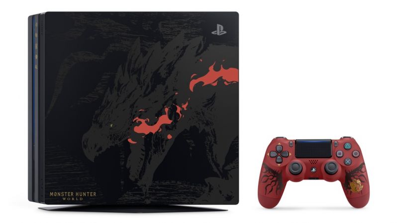 PlayStation 4 Pro 1TB Monster Hunter World Limited Edition Фотография 3