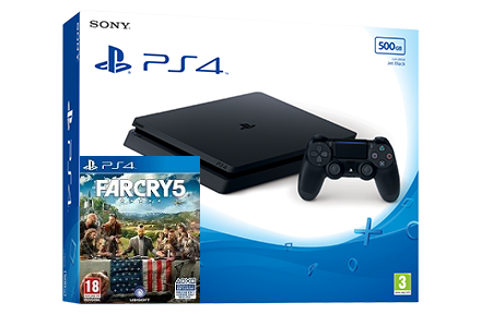 Sony Playstation 4 Slim + игра Far Cry 5 (PS4) Фотография 0