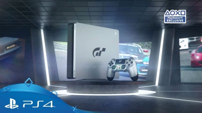 Sony Playstation 4 Slim 1TB Limited edition Gran Turismo Sport Фотография 1