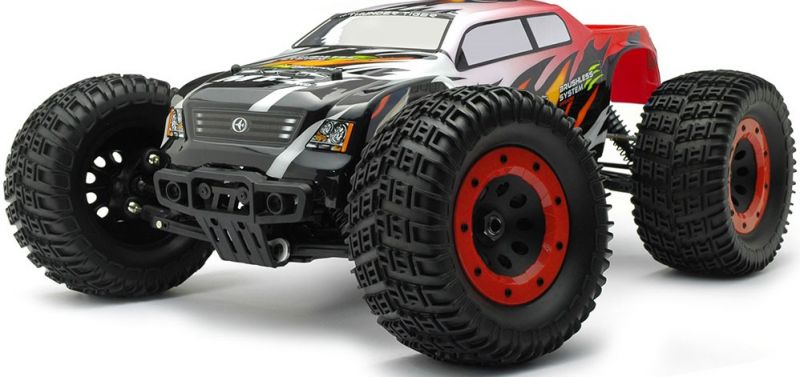 Thunder Tiger MT-4 G3 Brushless Monster 1/8 532 мм 4WD 2.4GHz RTR Red Фотография 4