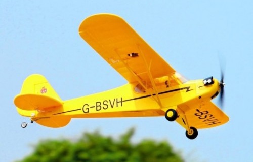 Модель самолета  FMS Piper J-3 Cub Фотография 2